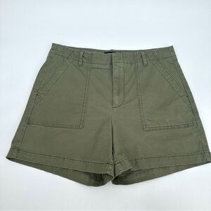 Banana Republic Factory Shorts sz 8 Green Desert Thyme Authentic Utility Chino